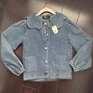 Girls Blue Jean Jacket size 9-10